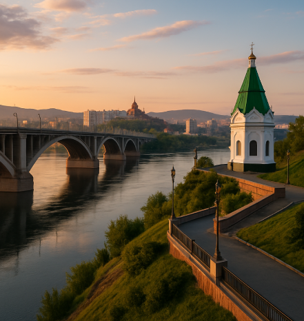 Krasnoyarsk - a City on the Yenisei, Where Siberia Reveals Its Full Power